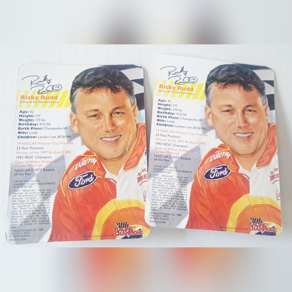 Tide Racing Collector's Edition 1999 Die Cast cars Ricky Rudd - Picture 4 of 5